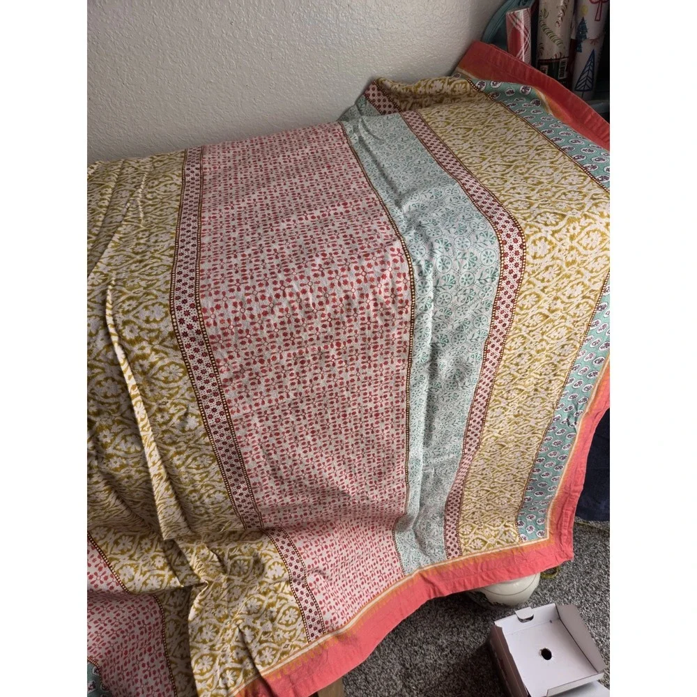 Maison d' Hermine Provence Table Cloth Rectangle 100% Cotton 58x 102